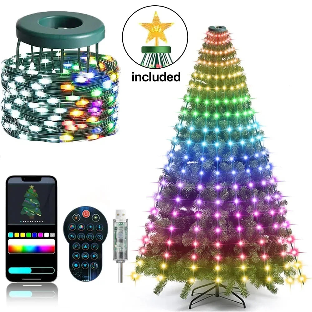 LumiStar – Luces LED para árbol de Navidad