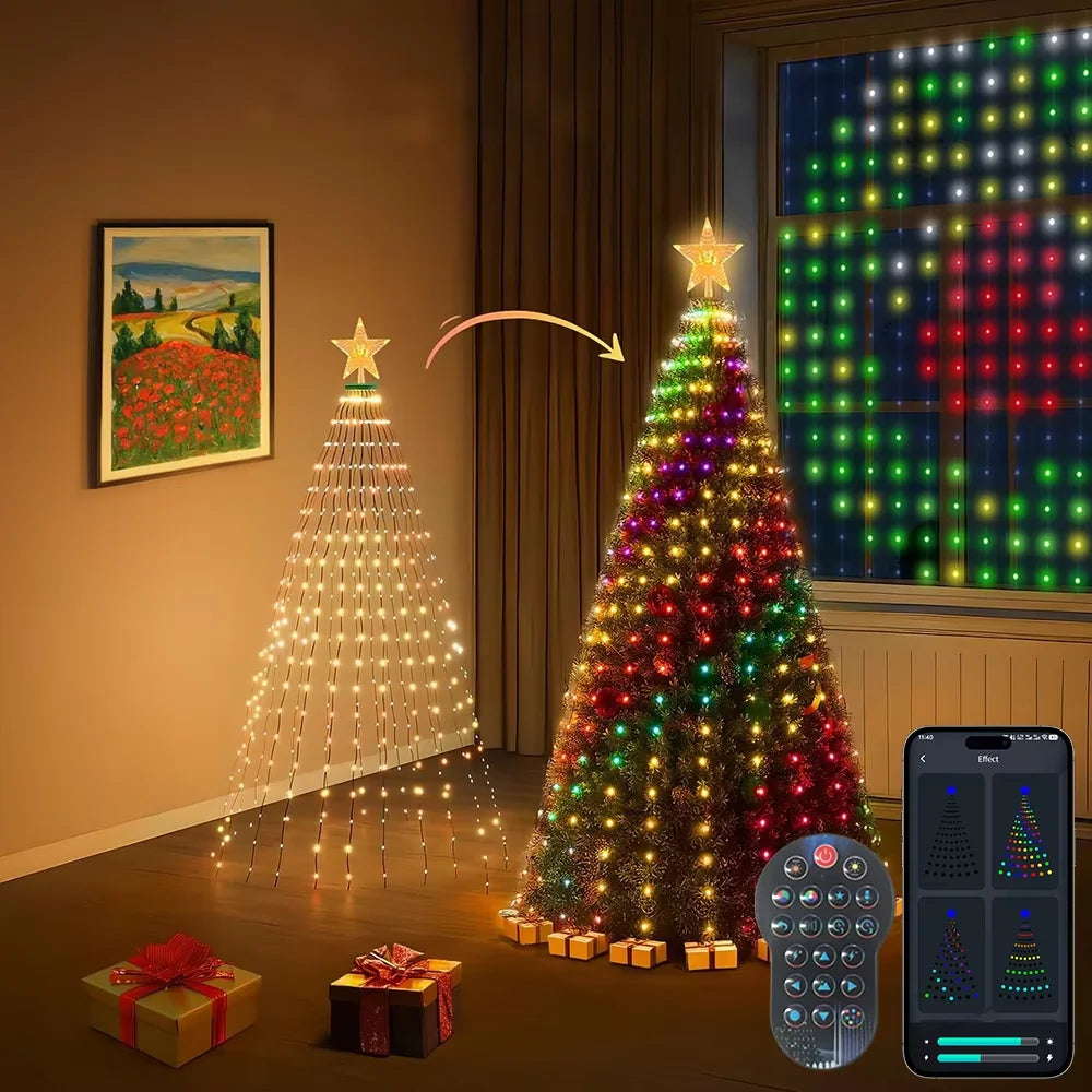 LumiStar – Luces LED para árbol de Navidad