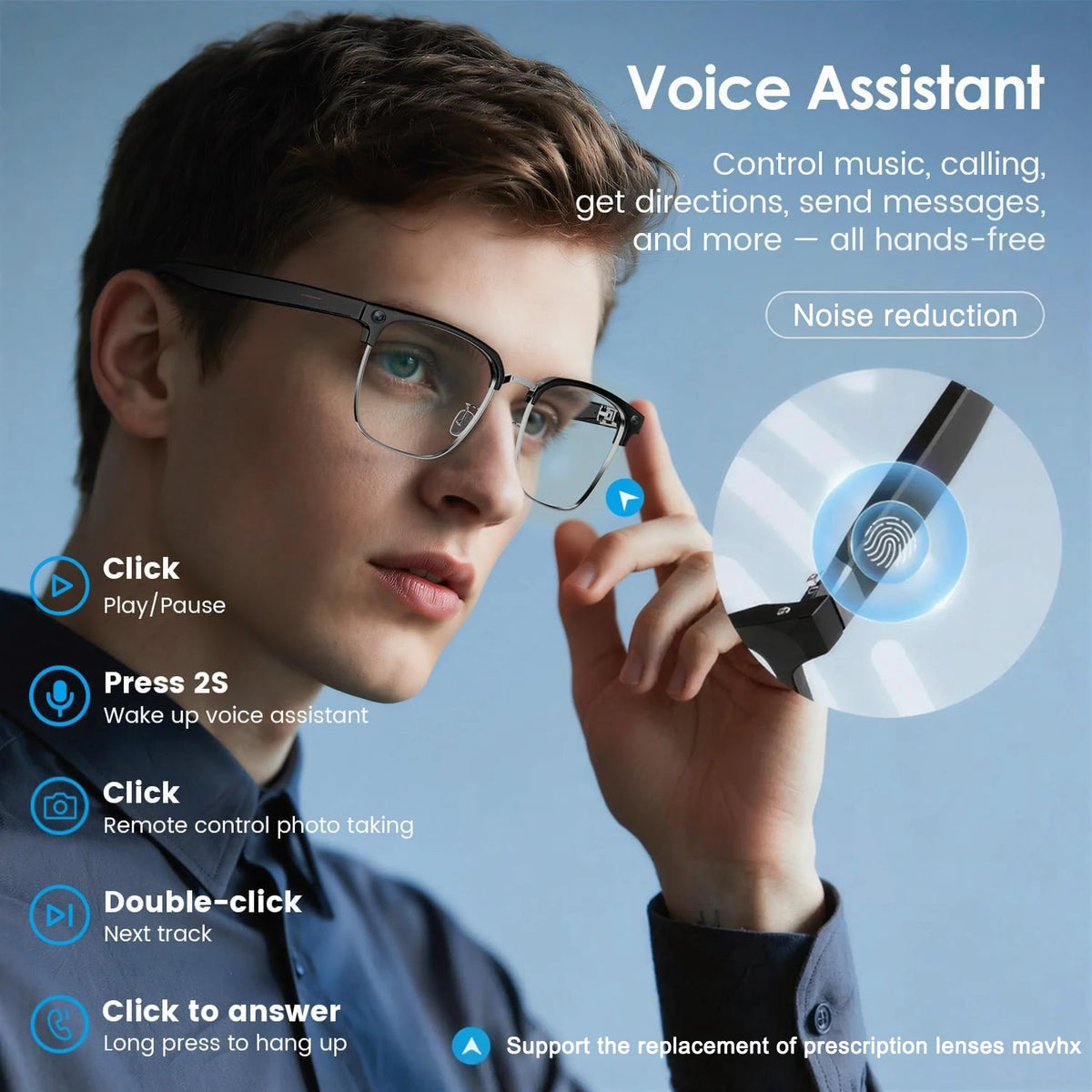 Optik – Gafas inteligentes 800W