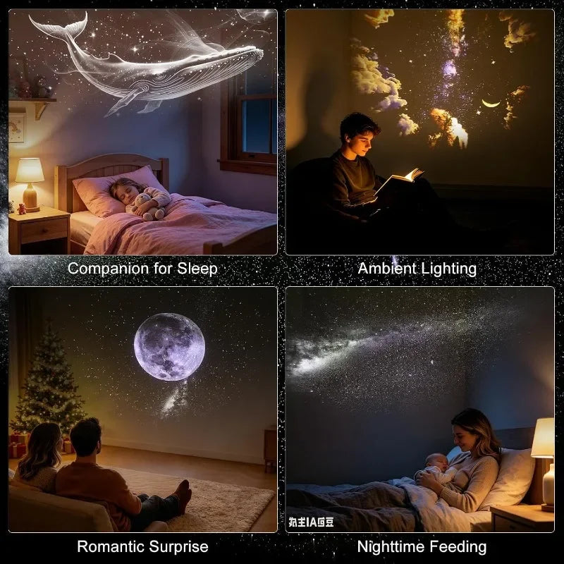 AstroGlow – Proyector de estrellas USB